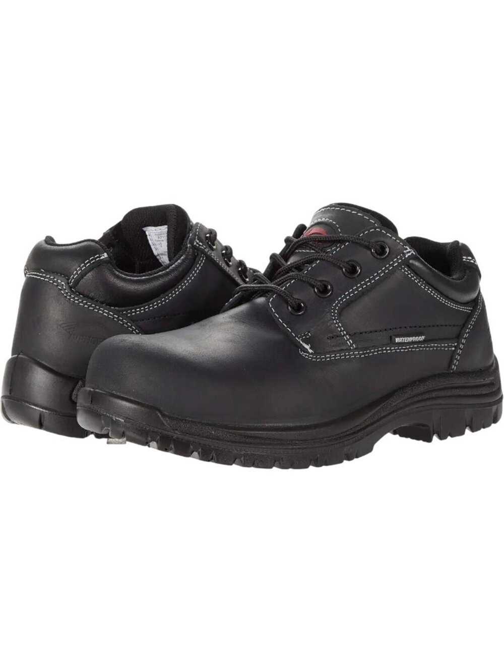 AVENGER Men’s Foreman Work Black Oxford Shoes Size 8.5 EE (Wide) NEW NIB